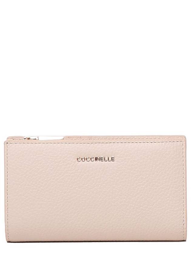 Coccinelle 로고 레터링 지퍼 지갑