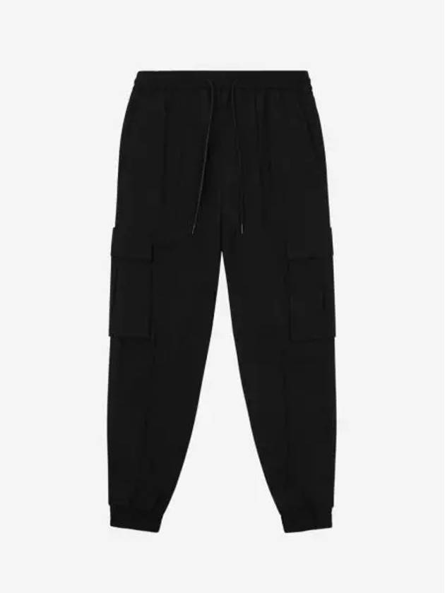 준지 울 블렌디드 카고 조거 팬츠 블랙 22SS Juun.J Wool Blended Cargo Jogger Pants Black 22SS
