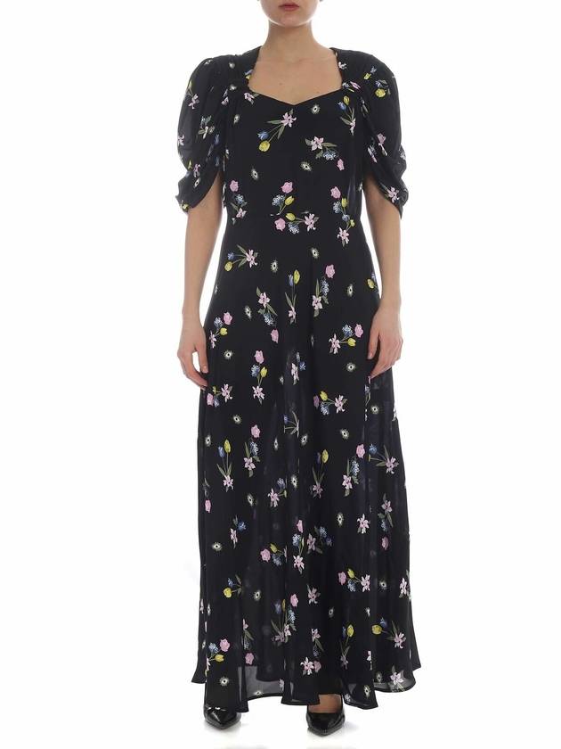 Vivetta Ischia flower dress in black