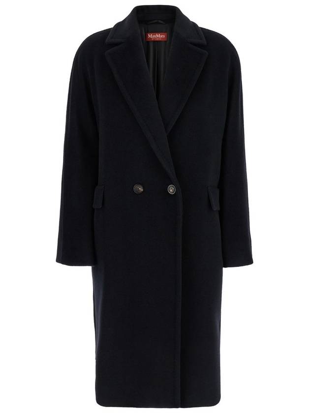 Max Mara Studio 더블 브레스티드 긴팔 코트