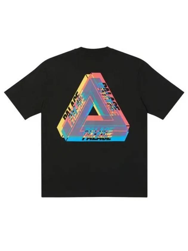 팔라스 트라이퍼그 컬러 블러 티셔츠 블랙 20FW Palace Tri Ferg Colour Blur T Shirt Black 20FW