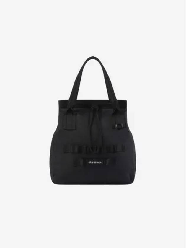 발렌시아가 리사이클 나일론 아미 미디움 토트백 블랙 Balenciaga Recycled Nylon Army Medium Tote Bag Black