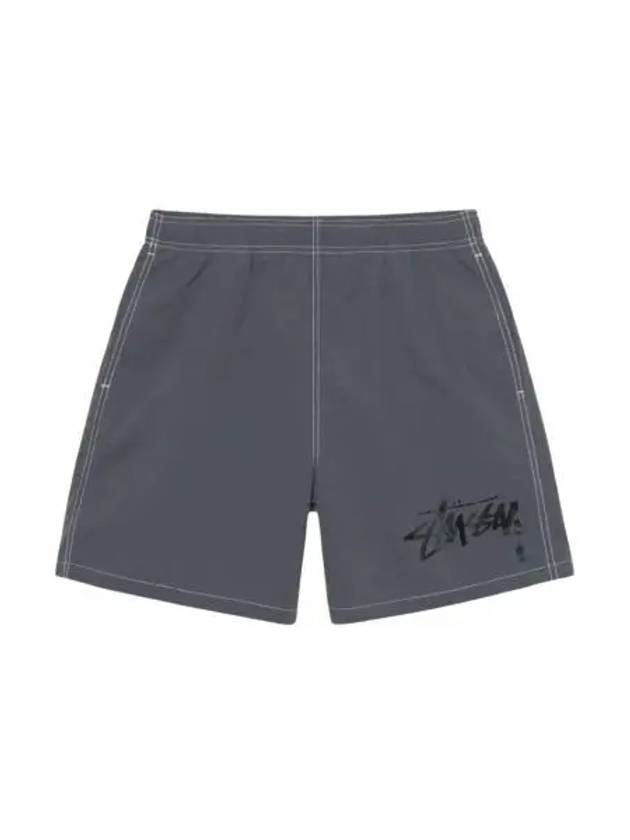 스투시 x 아워레가시 워크샵 워터 쇼츠 차콜 Stussy x Our Legacy Work Shop Water Shorts Charcoal