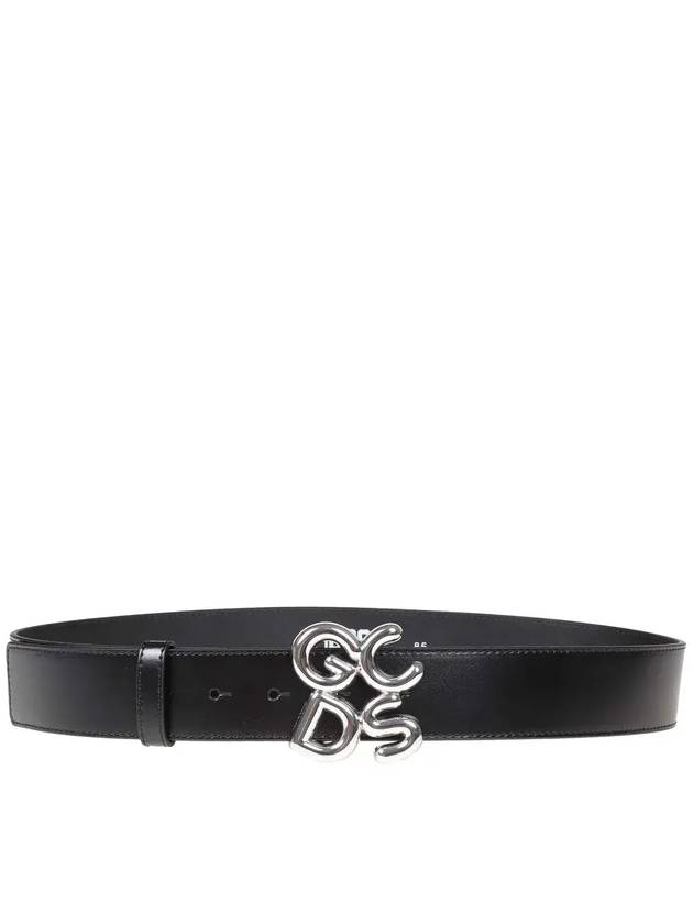 GCDS 앤디 로고 장식 버클 벨트 AI22M520064_None