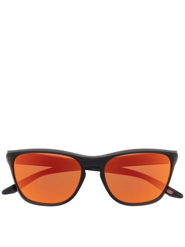Oakley Black/Orange Acetate MirrorD-Lens Sunglasses