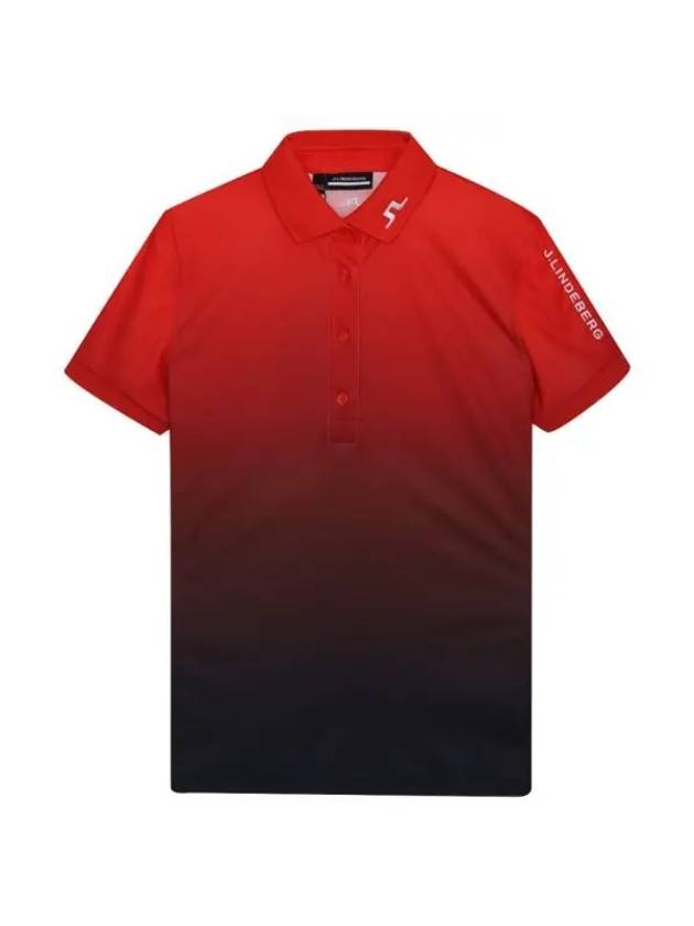 제이린드버그 골프 Tour Tech Print Polo GWJT08086 G136 여성 투어 테크 프린트 폴로