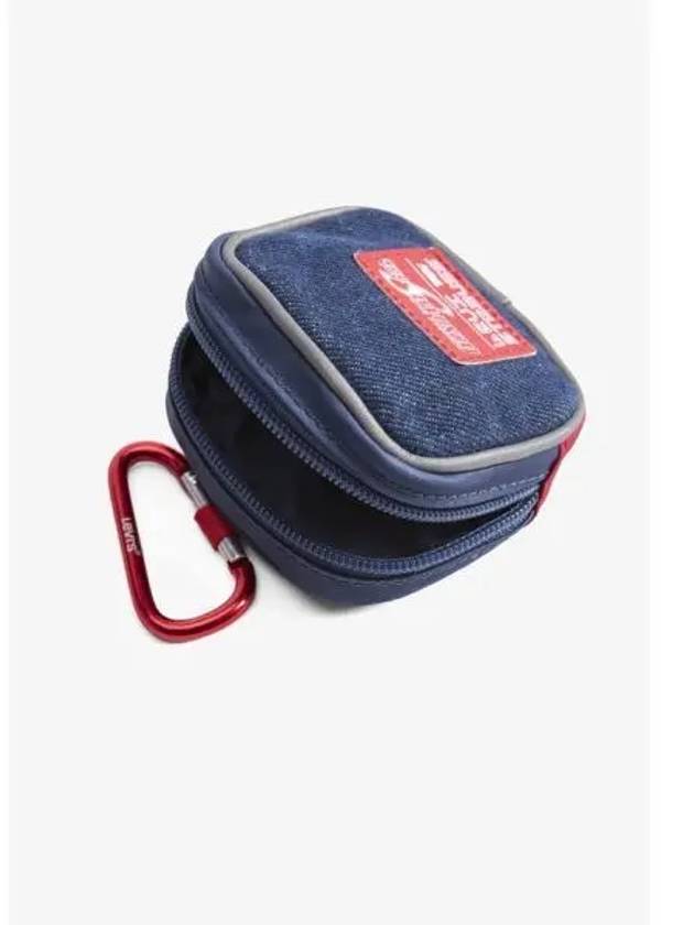 리바이스 벨트백 범백 힙색 슬링백 X GUNDAM SEED ACCENT POUCH 청바지 블루