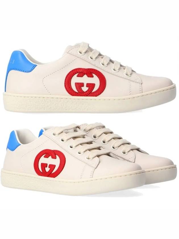 23SS 키즈 GG 에이스 스니커즈 647071 BOQB0 9090