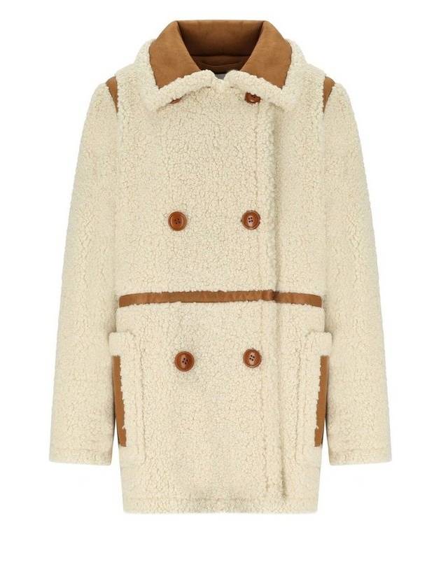 스탠드 스튜디오 긴팔 더블 브레스티드 코트