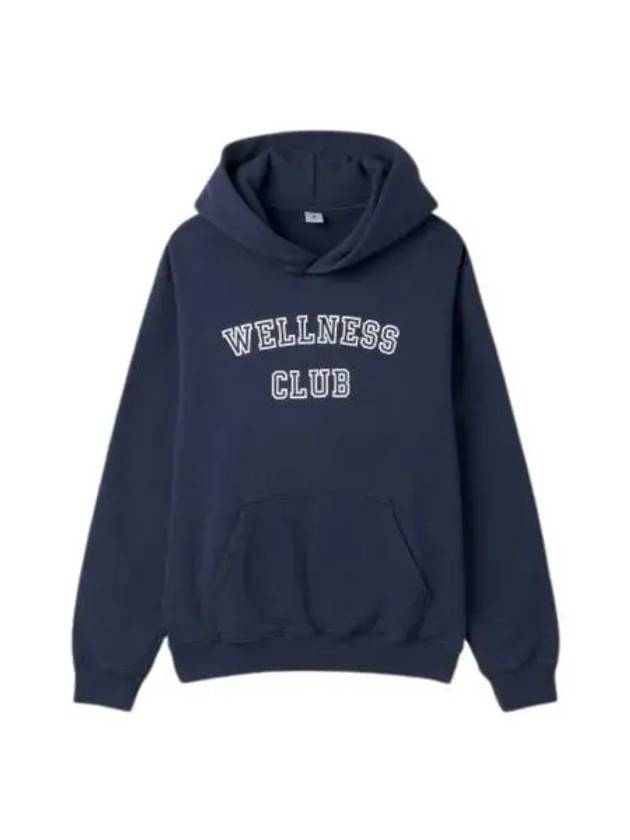 스포티 앤 리치 웰니스 클럽 후디 네이비 Sporty & Rich Wellness Club Hoodie Navy