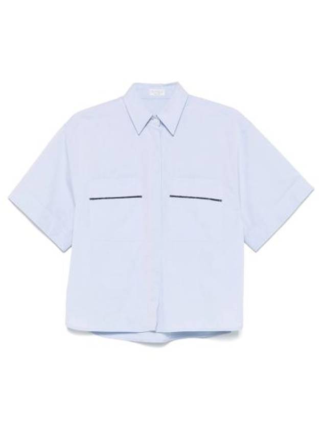 25SS 브루넬로 쿠치넬리 셔츠 MW694RA556 C014 BLUE