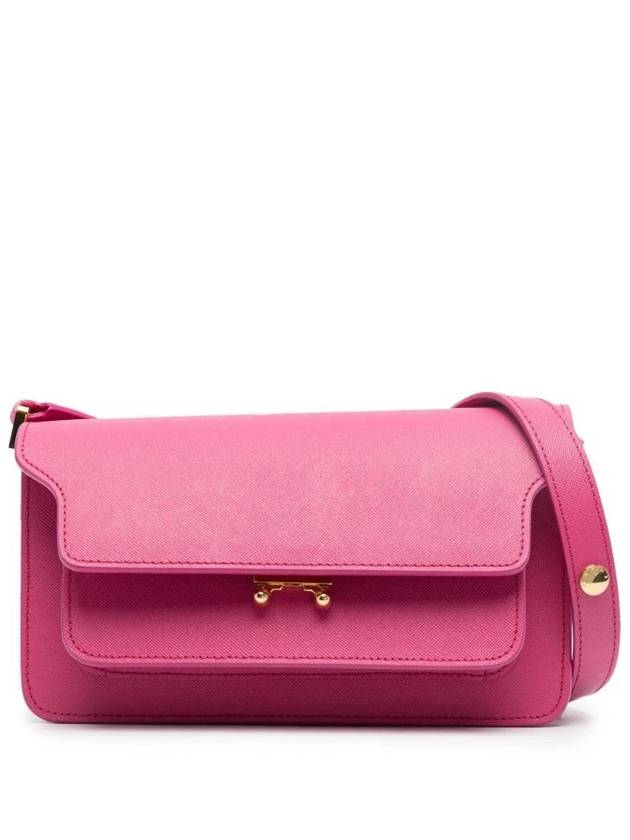마르니 트렁크 이스트 웨스트 숄더 백 핑크