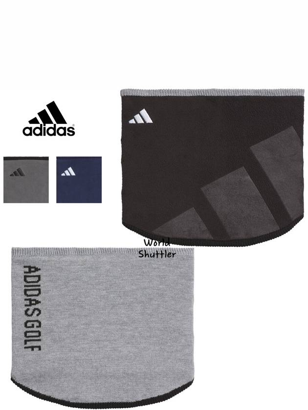 23FW 아디다스 겨울골프 넥워머 양면 리버시블 목토시