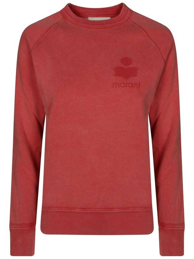 Isabel Marant Etoile Milla 로고 디테일 크루넥 스웨트셔츠