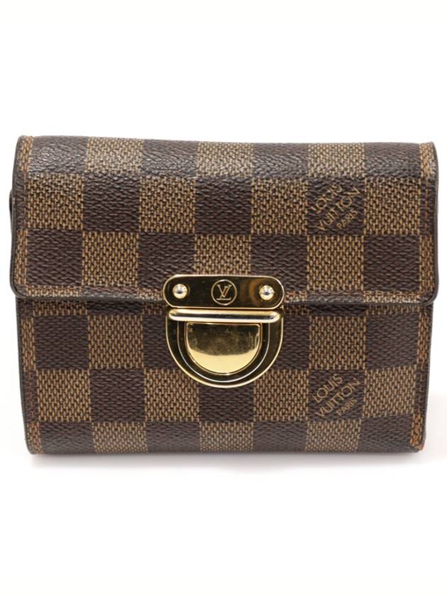 N60005 다미에 에벤 캔버스 코알라 월릿 반지갑