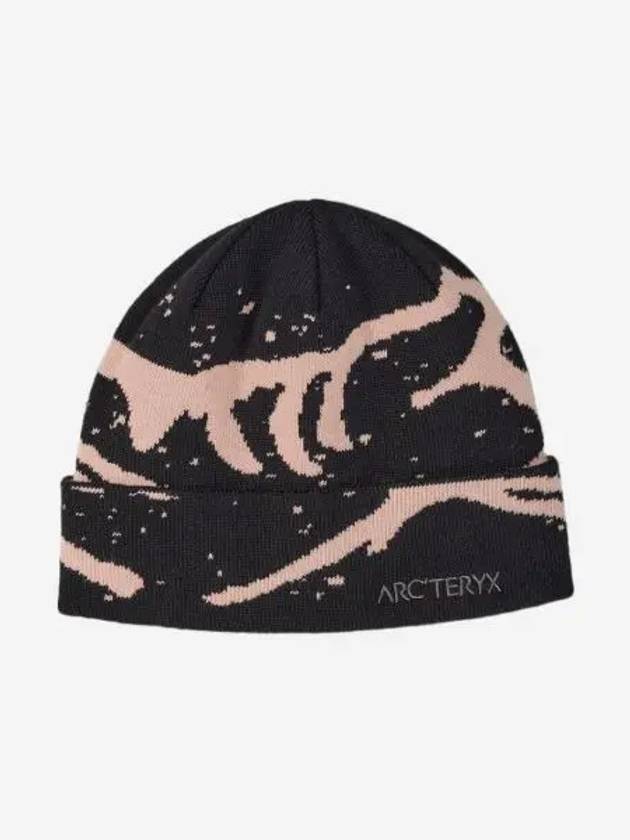 아크테릭스 그로토 토크 블랙 알파인 로즈 Arc'teryx Grotto Toque Black Alpine Rose