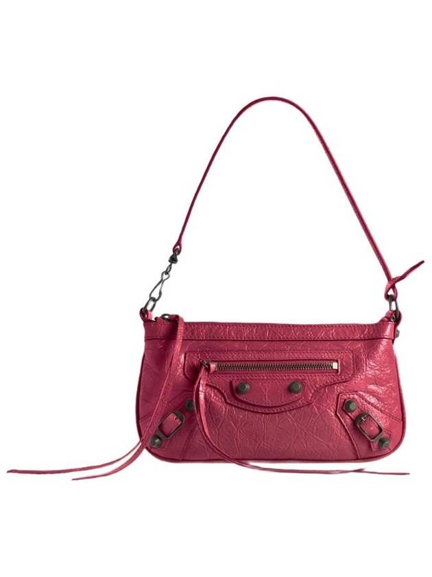 발렌시아가 르 시티 파우치 온 스트랩 프랑브아즈 8280582ABEK5729