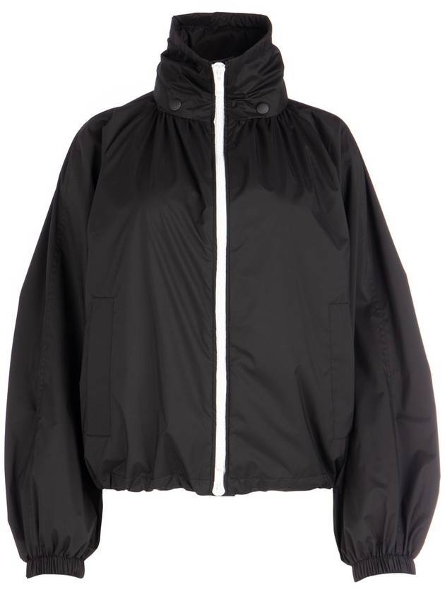 지방시 여성 집업 하이넥 윈드브레이커 블랙