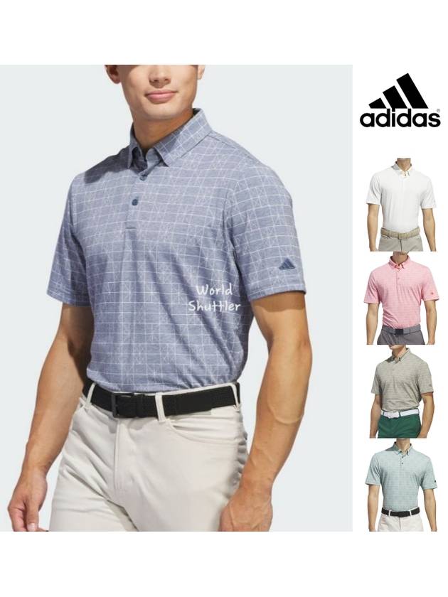 24SS 아디다스 남자골프티셔츠 골프반팔티 쿨링