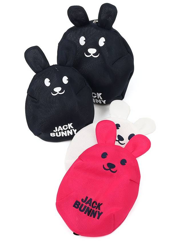 23FW 잭바니 토끼 골프파우치 버니 골프공 케이스 주머니