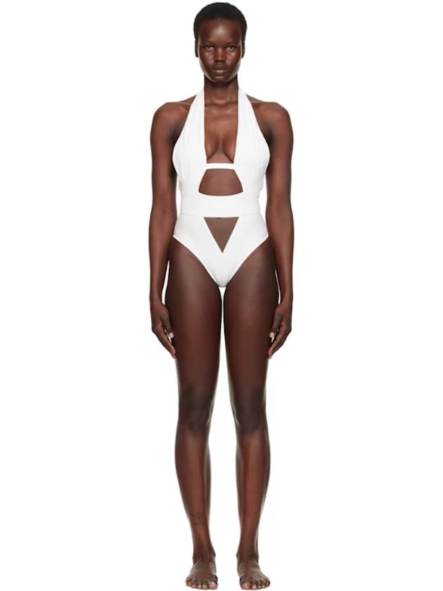 White White Anja One Piece Swimsuit 251281F103001