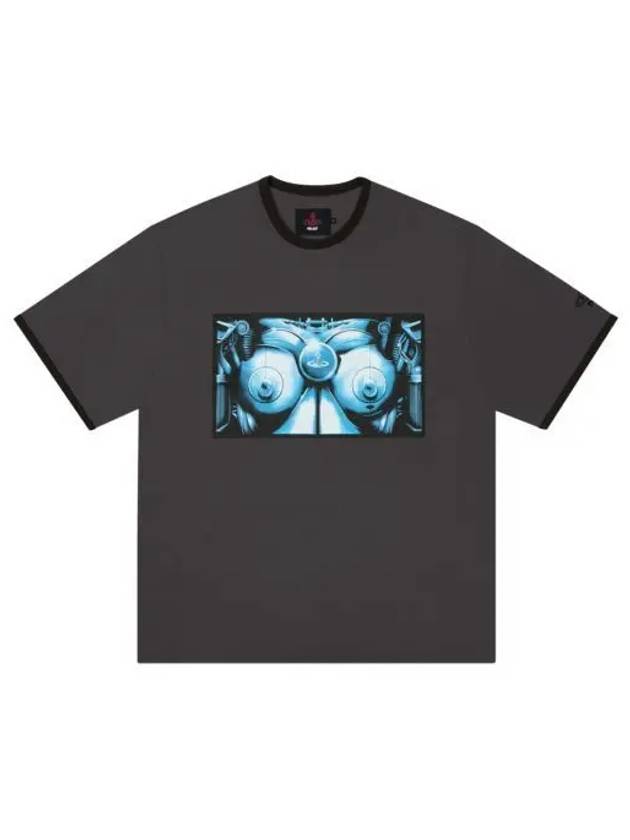 팔라스 x 비비안 웨스트우드 링거 티셔츠 블랙 24FW Palace x Vivienne Westwood Ringer T Shirt Black 24FW