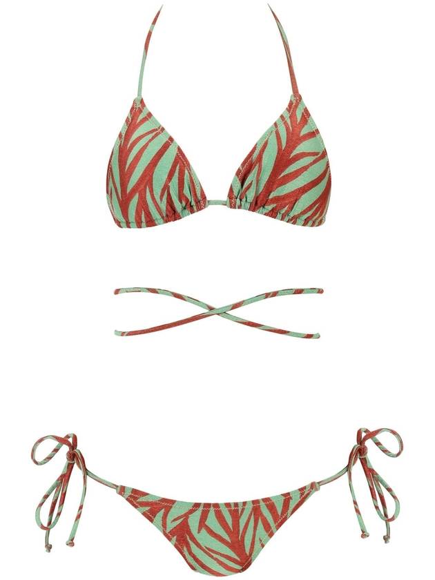 Animal Print Miami Bikini Set