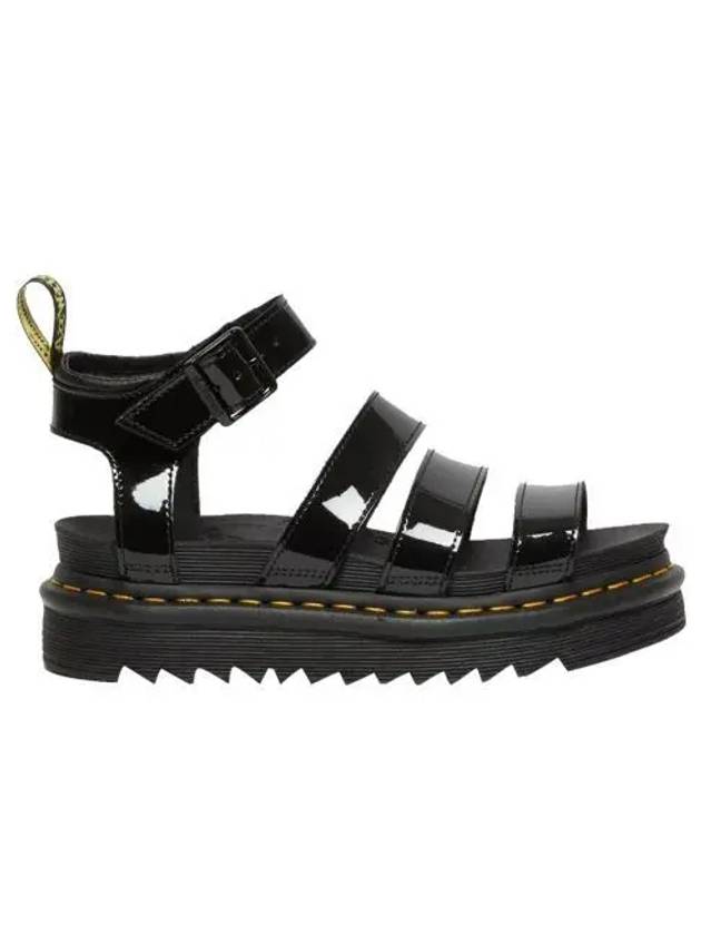 W 닥터마틴 블레어 페이턴트 레더 스트랩 샌들 블랙 W Dr. Martens Blaire Patent Leather Strap Sandal Black