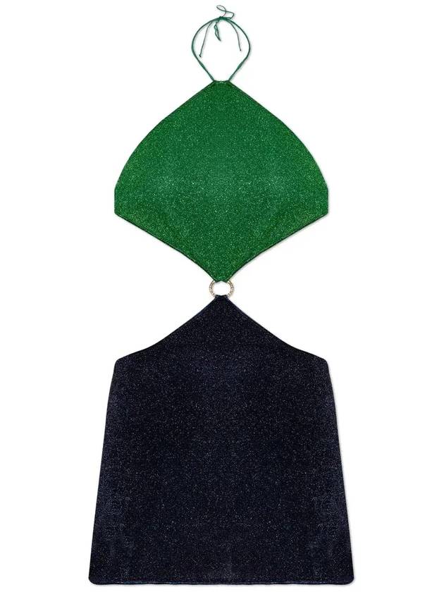 오세리 글리터 피니시 미니 드레스 LCS2500_EMERALDGREENNIGHTBLUE