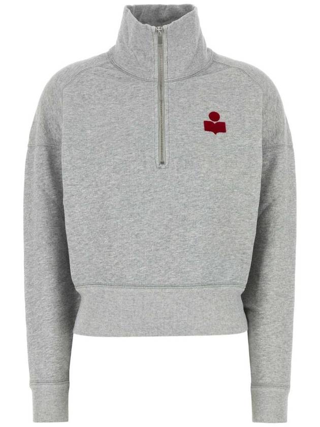 ISABEL MARANT ETOILE Grey cotton blend Ross sweatshirt SW0093FAA1M07E GYRD