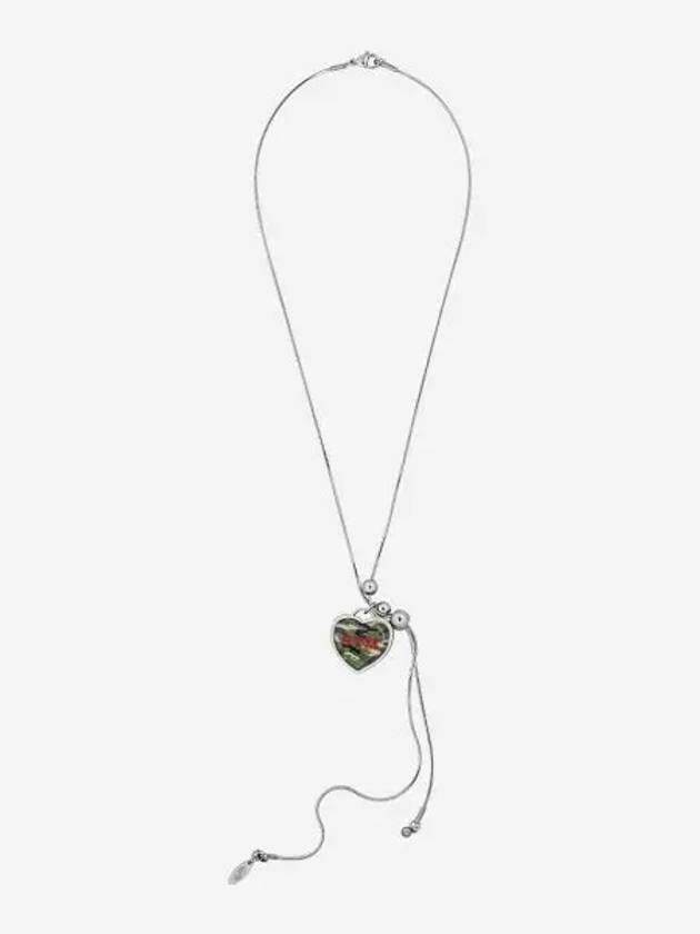 센티멍 넘버 551 솔져 하트 네크리스 레드 Sentiments No.551 Soldier Heart Necklace Red