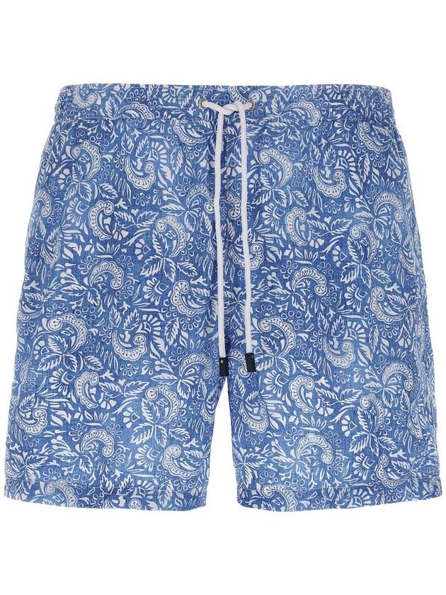 BARBA 페이즐리 플로럴 수영복 486070004