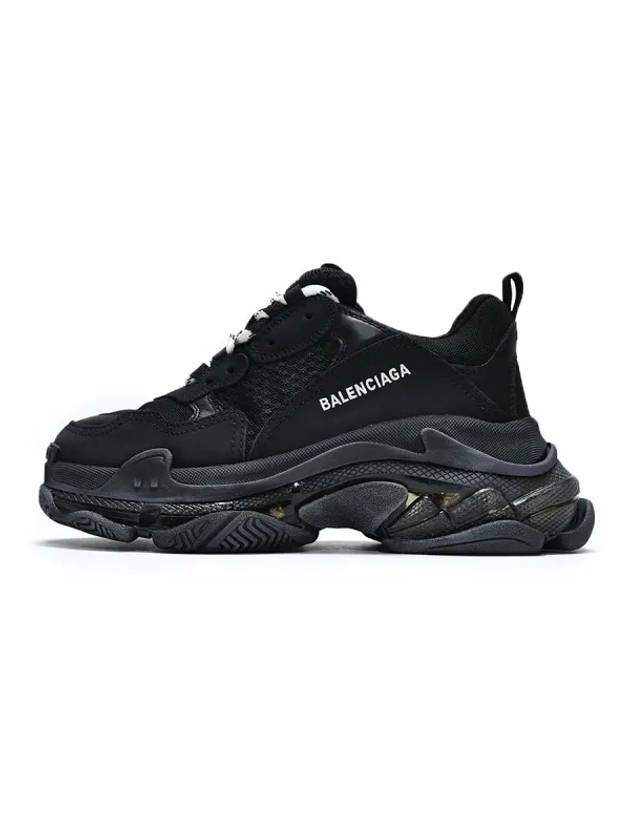 BALENCIAGA 발렌시아가 트리플S 클리어 솔 스니커즈 541624 W09O1 1000