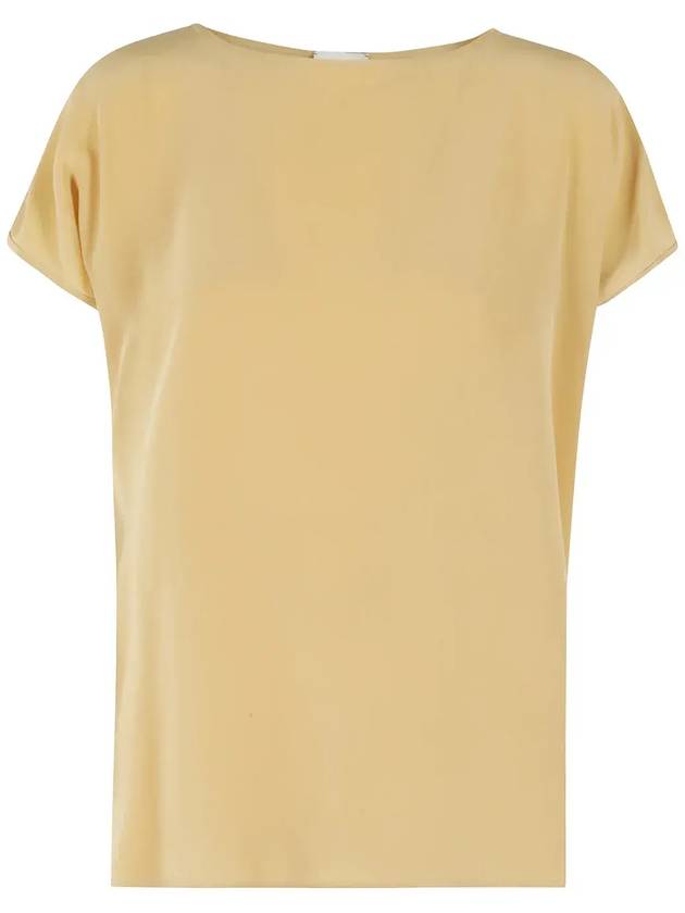 알리시 반팔 크루넥 블라우스 105250P5207096_GRANO