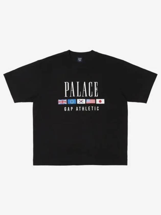 팔라스 x 갭 헤비 저지 티셔츠 블랙 24SS Palace x Gap Heavy Jersey T Shirt Black 24SS