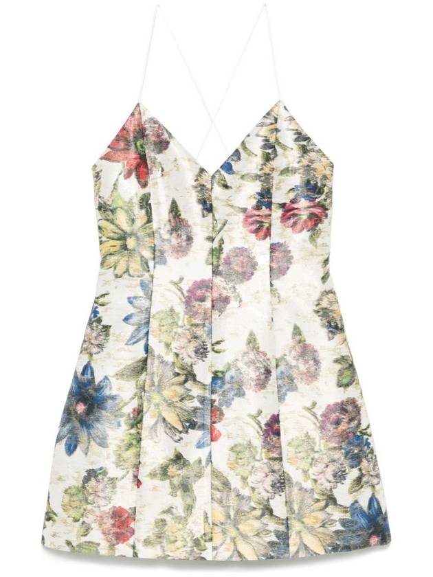 앨리스앤올리비아 여성 TAYLA PRINTED MINI DRESS CC503N24535B121
