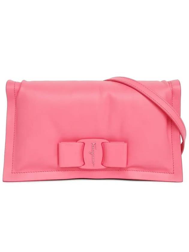 살바토레 페라가모 비바 보우 미니 크로스 백 핑스트로즈