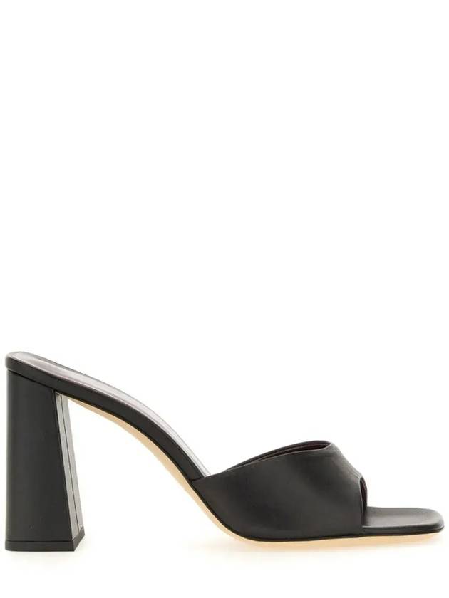 Staud 오픈 토 슬립온 샌들 071198_BLK