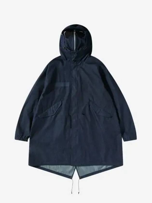 준야 와타나베 x C.P. 컴퍼니 코튼 캔버스 파카 인디고 Junya Watanabe x C.P. Company Cotton Canvas Parka Indigo