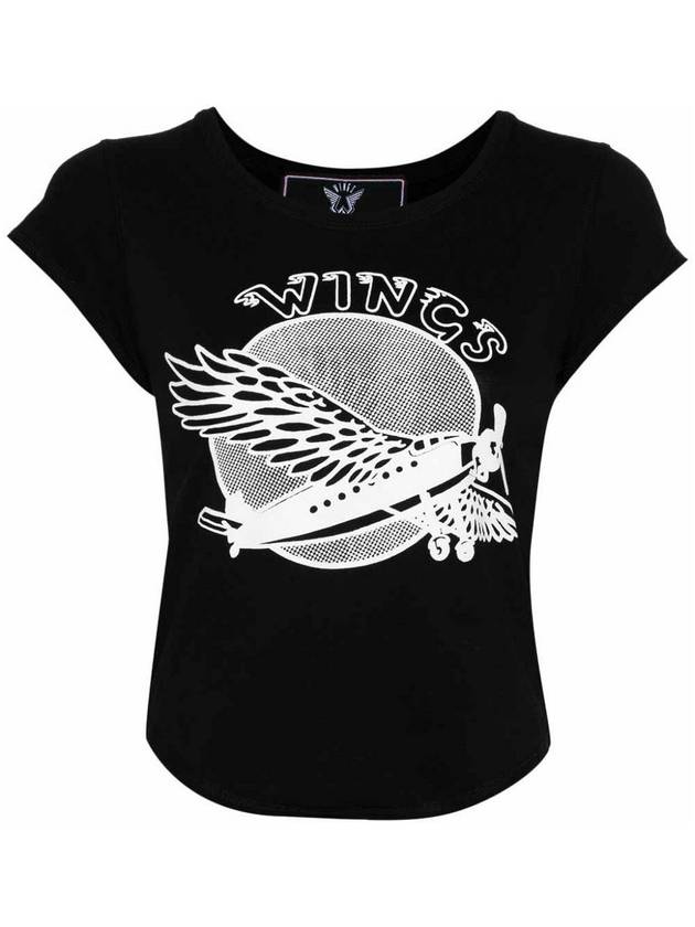 Stella Mccartney Graphic-Print Cotton T-Shirt