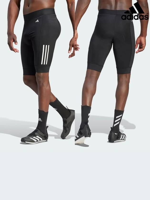 아디다스 패딩 자전거 레깅스 쇼츠 반바지 블랙