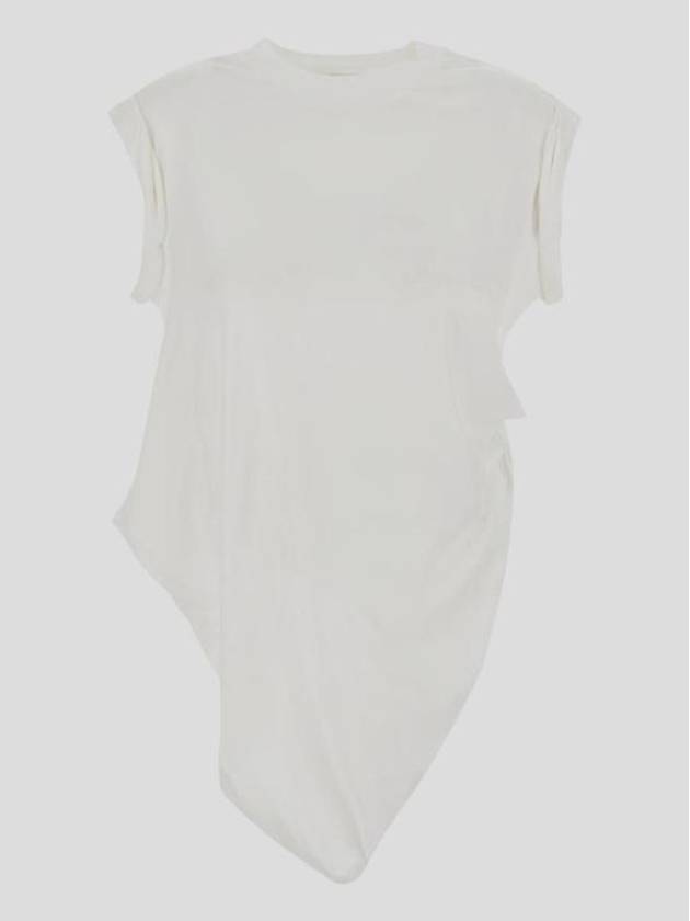 23FW 알렉산더 맥퀸 긴팔 티셔츠 752488QLACT9000 Opticalwhite