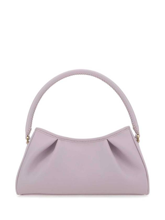 엘렘 라일락 가죽 딤플 문 숄더백 DIMPLE HEATHER