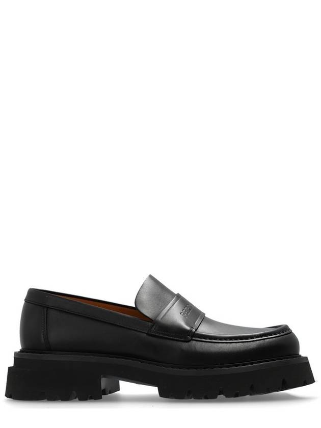 Salvatore Ferragamo 로고 엠보싱 슬립온 청키 로퍼