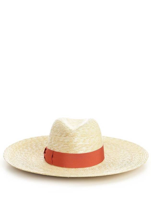 보르살리노 소피 트렉 스트로 헴 브레이드 모자