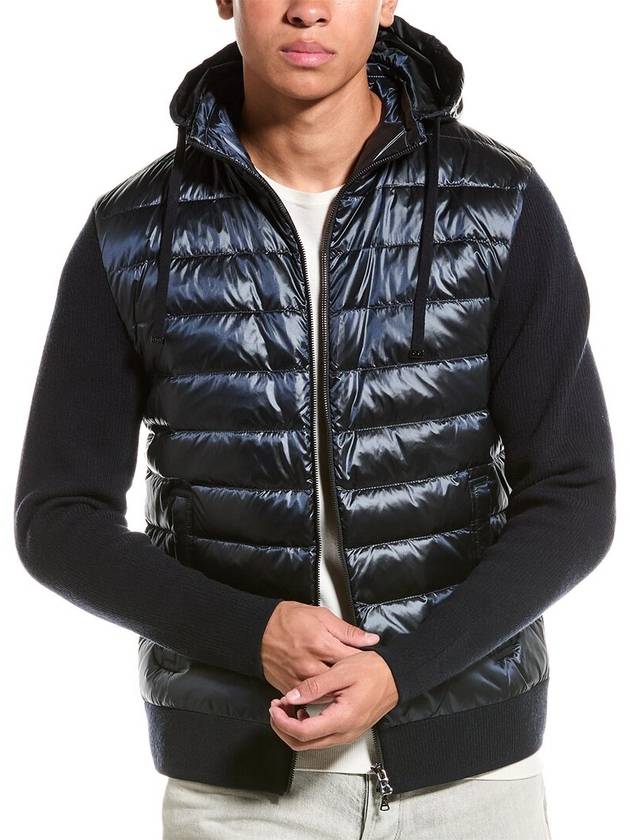 척디 하이브리드 울블렌드 다운 재킷 Chuck d Hybrid Wool blend Down Jacket