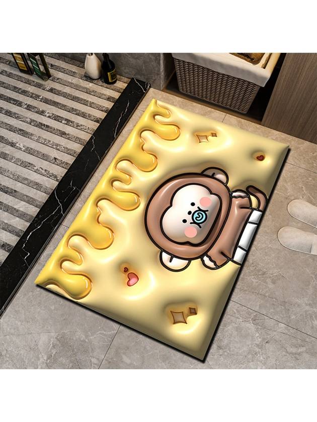 포유매트 3D 카툰 규조토 발매트