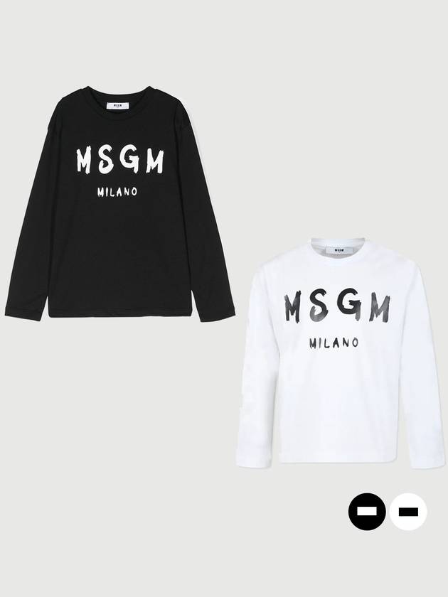 MSGM KIDS 24FW 키즈 티셔츠 JERSEY T SHIRT UNISEX F4MSJUTH292_2COLOR
