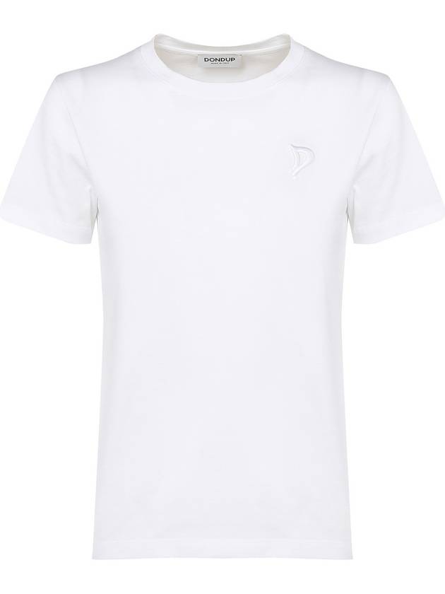 Dondup Cotton crewneck T-shirt with logo