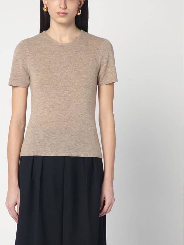 THE GARMENT Camel colour Como sweater in wool